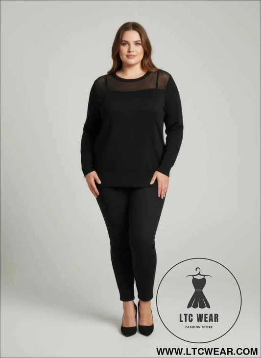 Burgundy Shimmer Tunic Top - Stylish Knit Detail for Effortless Elegance