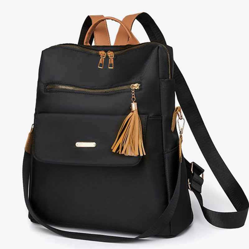 Chic Neutral Womens Backpack Casual School Travel