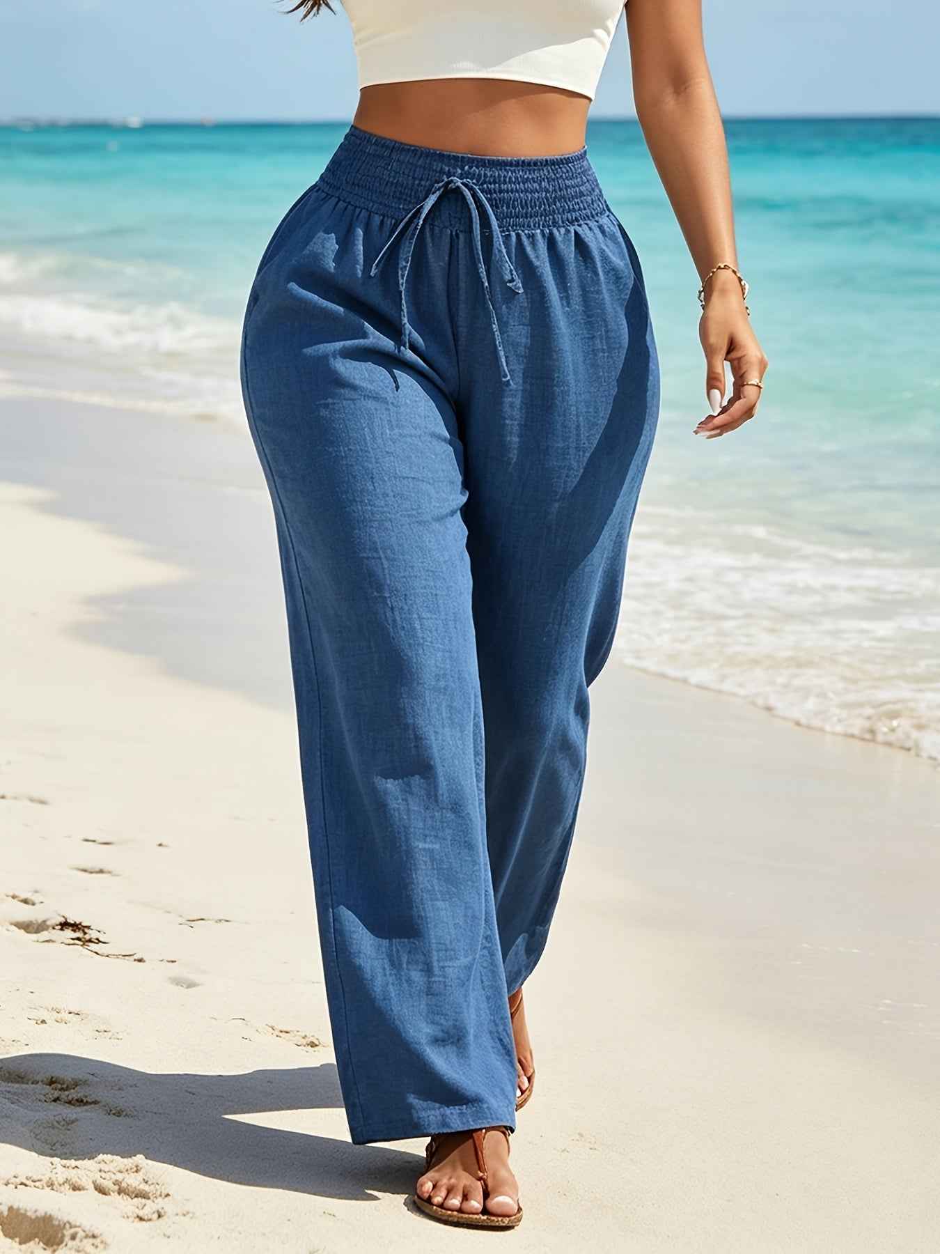 Chic WideLeg Flowy Pants for All Seasons