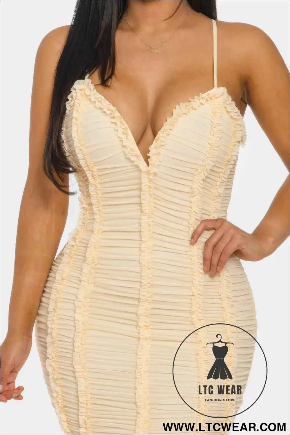 Candy Crush Ruched Mini Dress