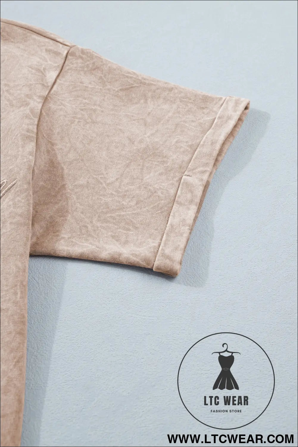 Casual saved by grace Mineral Washed Cotton T Shirt - L.T.C Wear Online Fashion Store