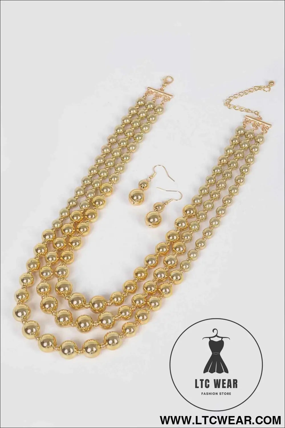 Ccb Ball Necklace Set