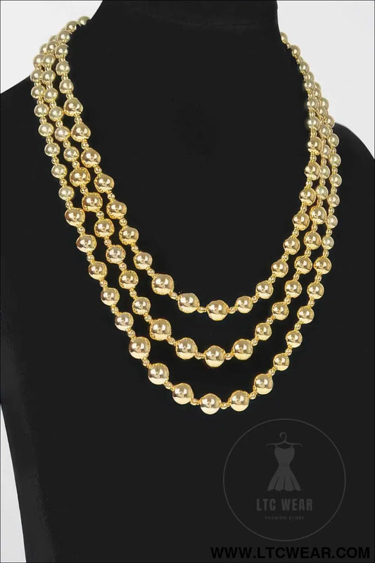 Ccb Ball Necklace Set