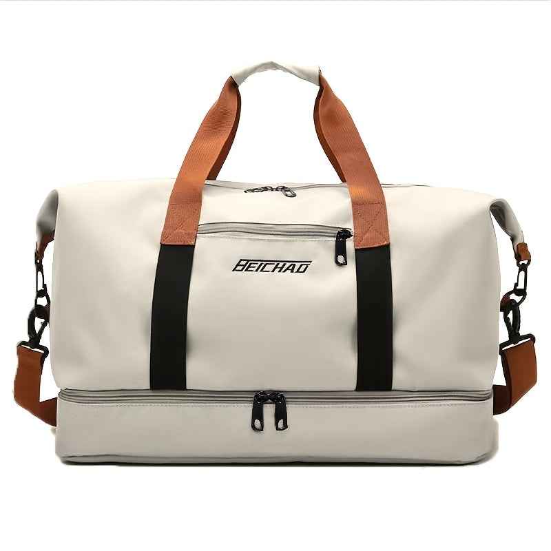 Versatile Unisex Neutral Tote Travel Gym Everyday Carry