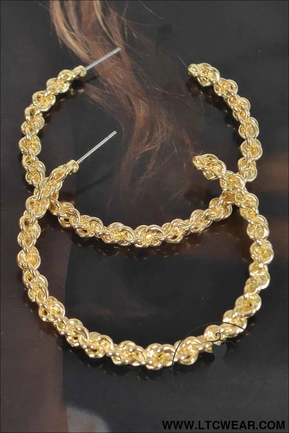 Chain Hoop Earrings