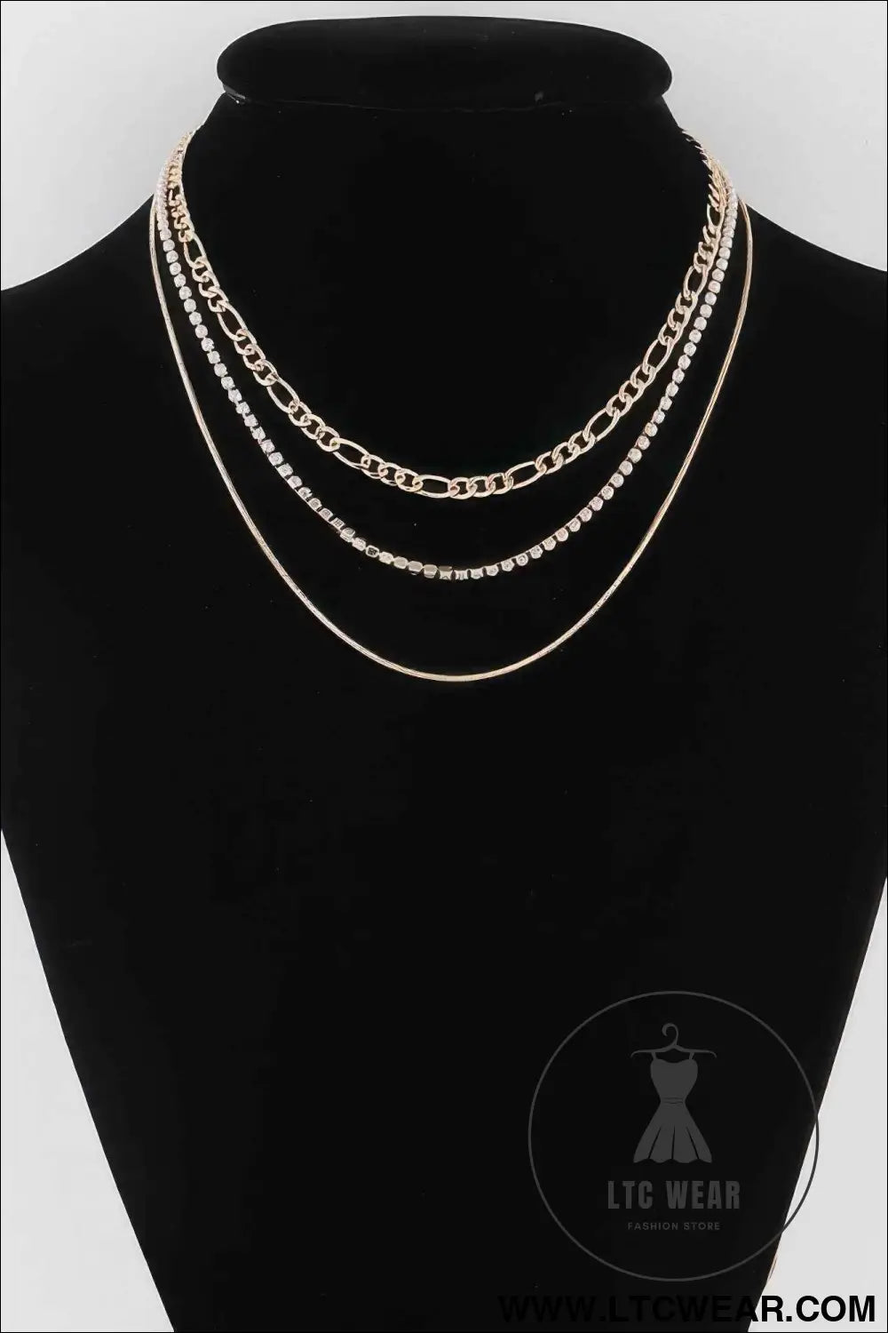 Chain N Bead Necklace