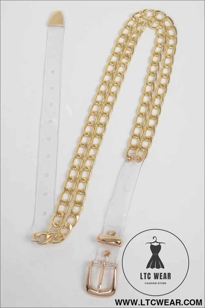 Chain Transparent Belt