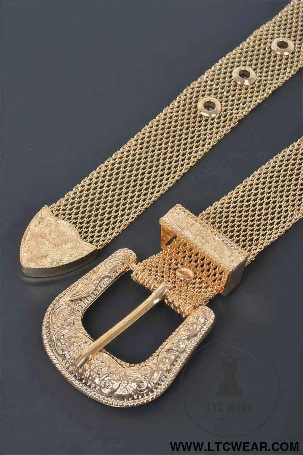Chainlink Iron Buckle Belt