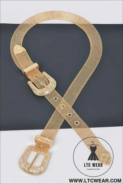 Chainlink Iron Buckle Belt