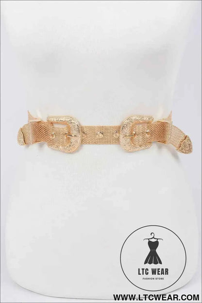 Chainlink Iron Buckle Belt