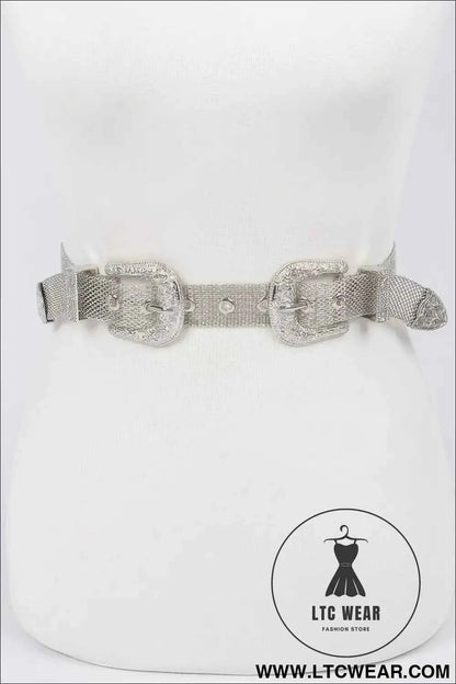 Chainlink Iron Buckle Belt