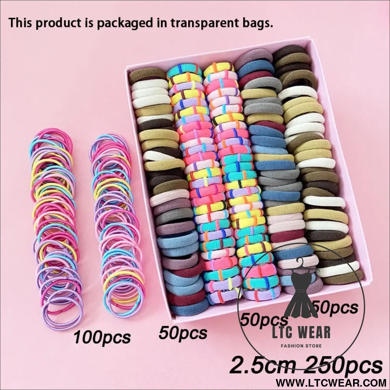 Charming Princess Hair Clip Set for Little Girls - L.T.C Wear Online Fashion Store