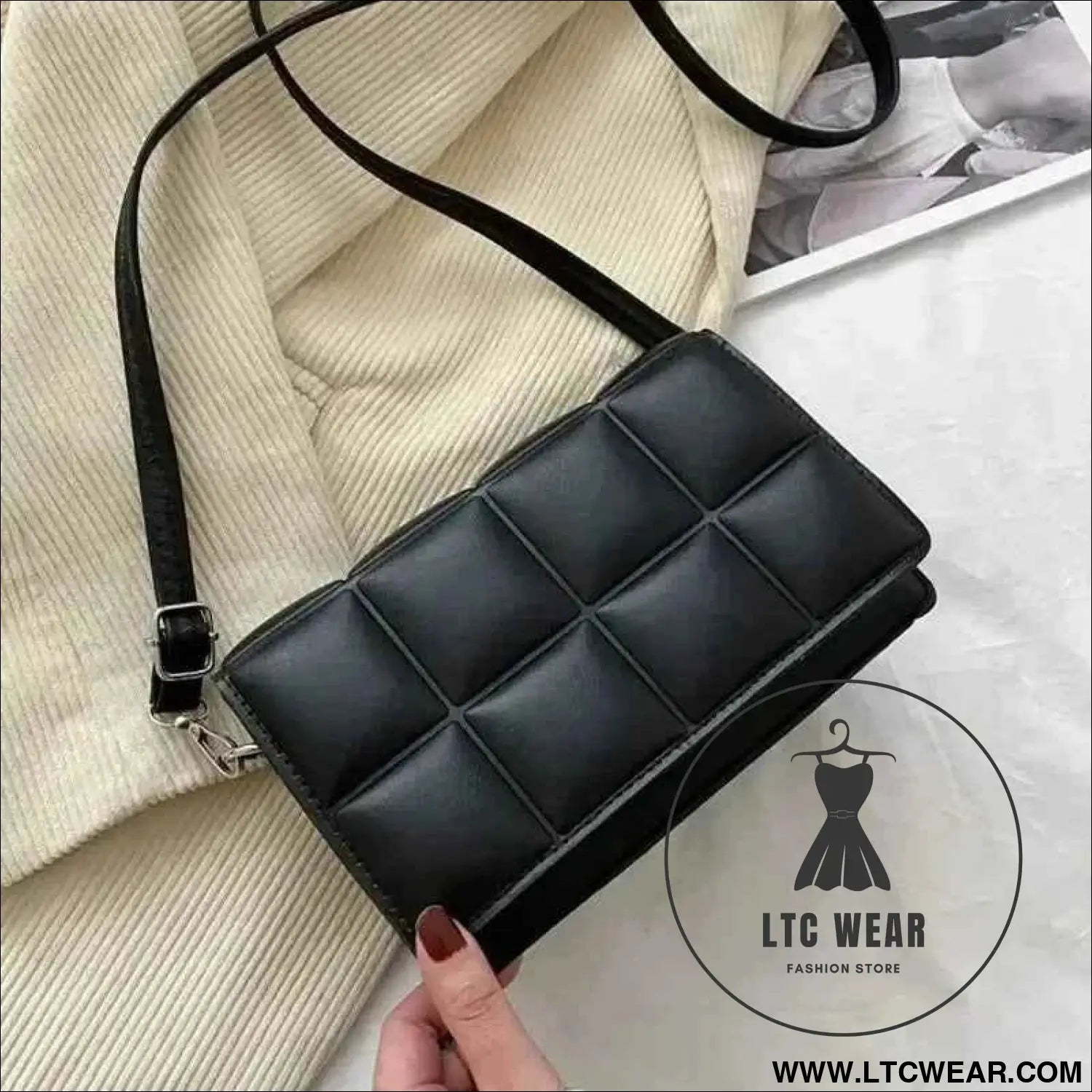 Chic 2025 Designer Women's PU Leather Crossbody Bag