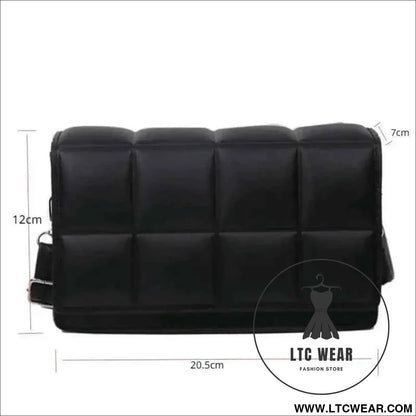 Chic 2025 Designer Women's PU Leather Crossbody Bag