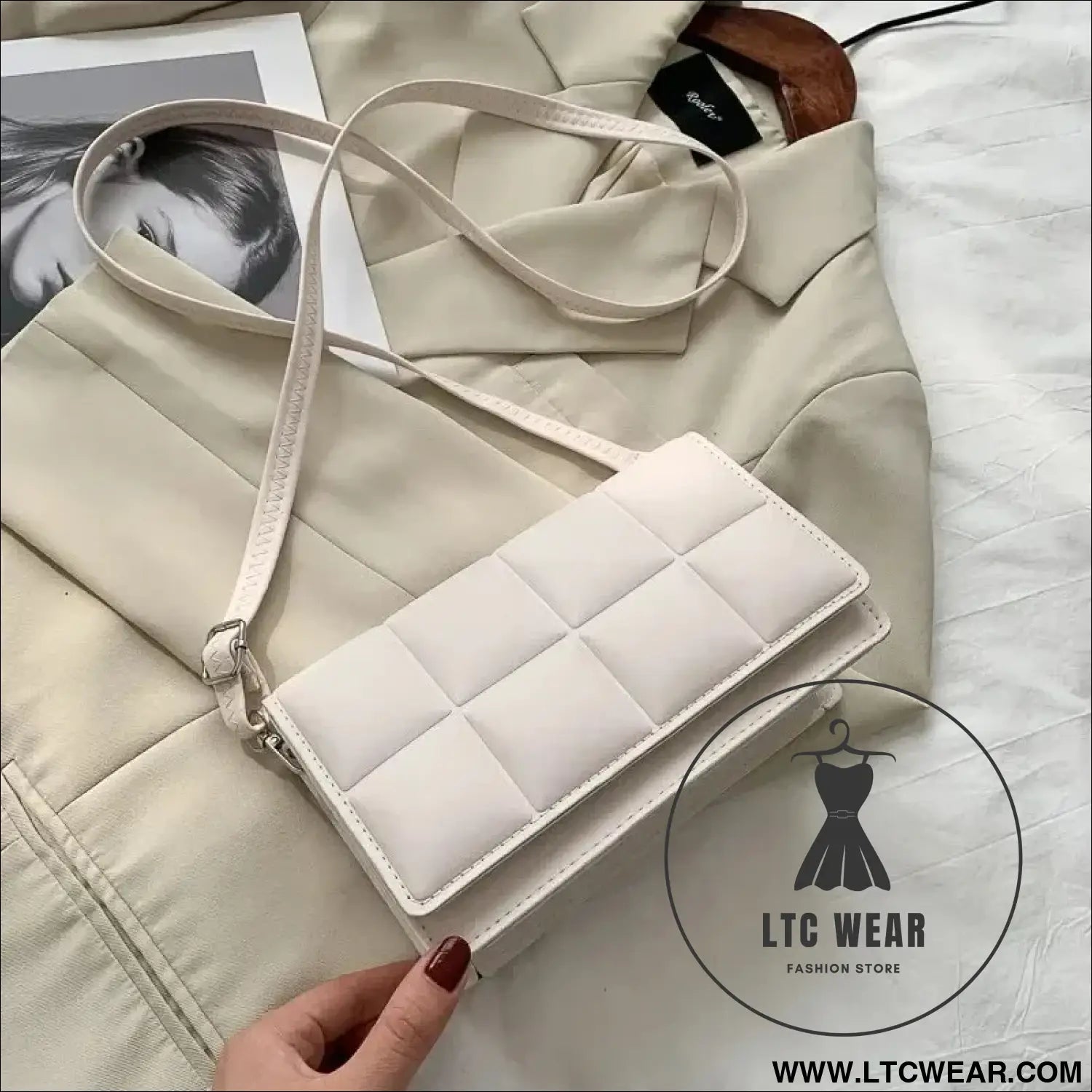 Chic 2025 Designer Women's PU Leather Crossbody Bag - L.T.C Wear Online Fashion Store