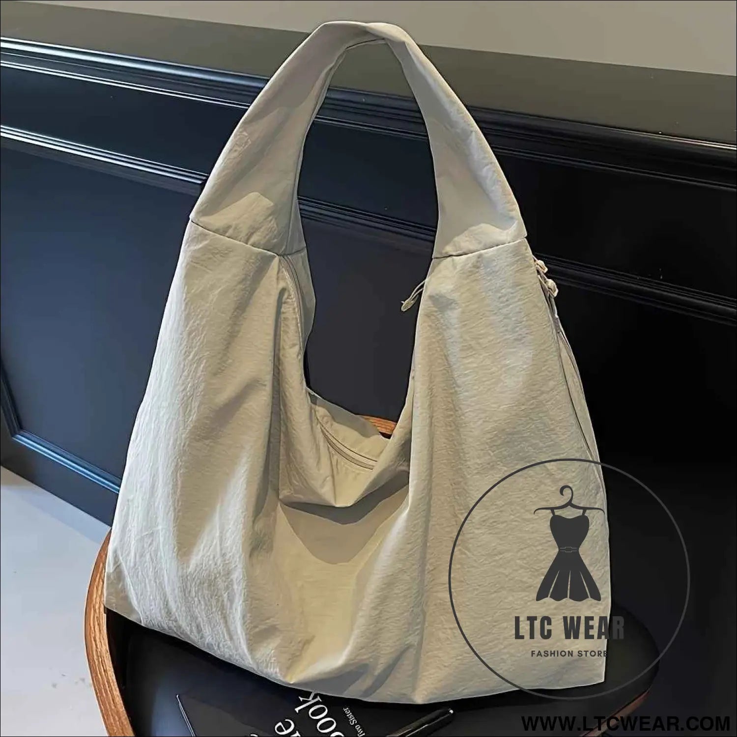 Chic Nylon Commuter Bag Large Soft Washable  Fashionable