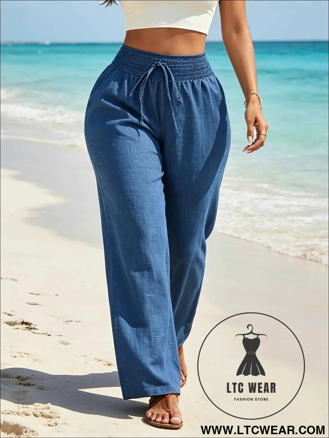Chic WideLeg Flowy Pants for All Seasons