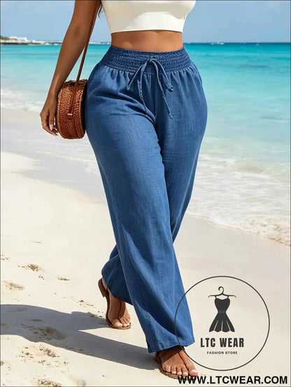 Chic WideLeg Flowy Pants for All Seasons