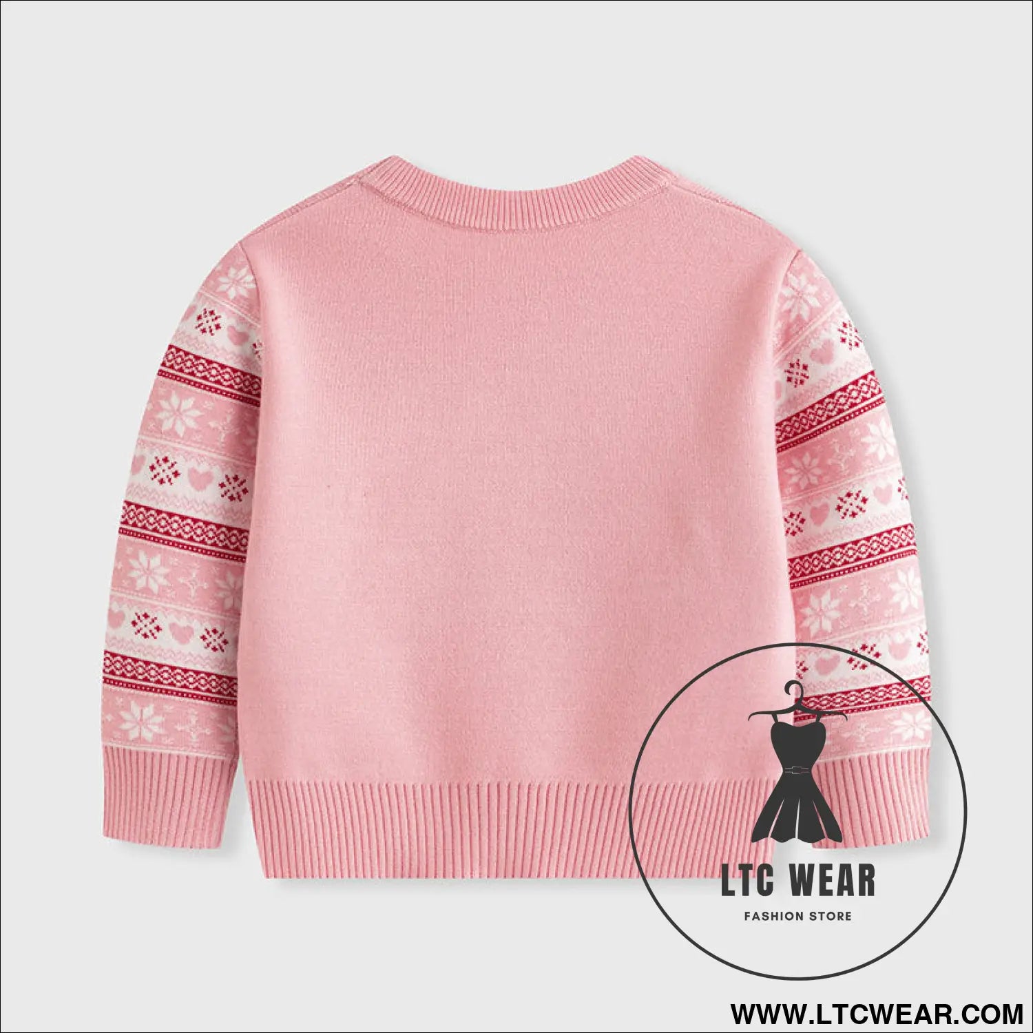 Children’s christmas cartoon reindeer knit sweater