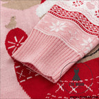 Children’s christmas cartoon reindeer knit sweater