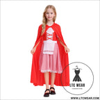 Children’s classic children’s wear halloween party cute little red riding hood set
