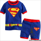 Children’s clothing short sleeved home clothing baby underwear pajama set - c002 / 90cm