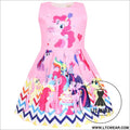 Children’s clothing skirt summer new girl’s dress thin cartoon princess skirt - pink / 10