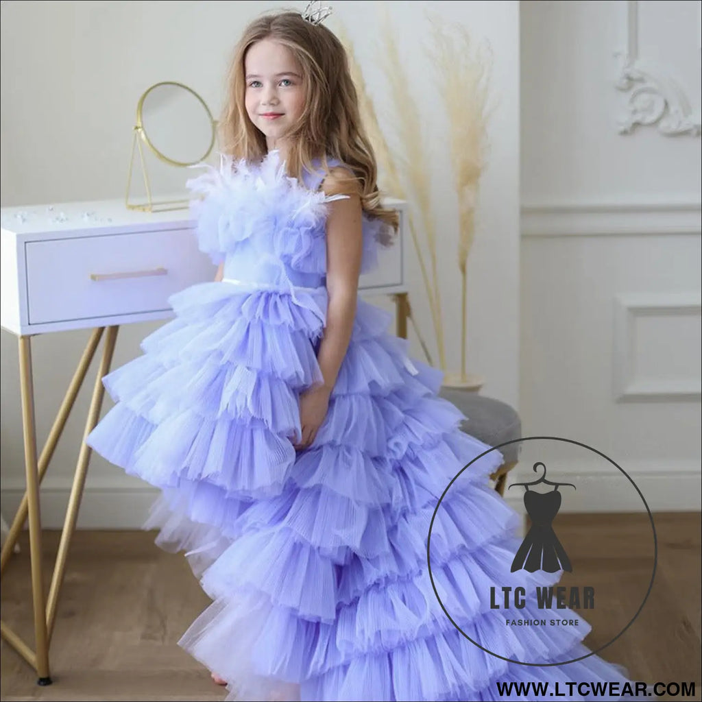Children’s fluffy skirt sweet camisole princess skirt