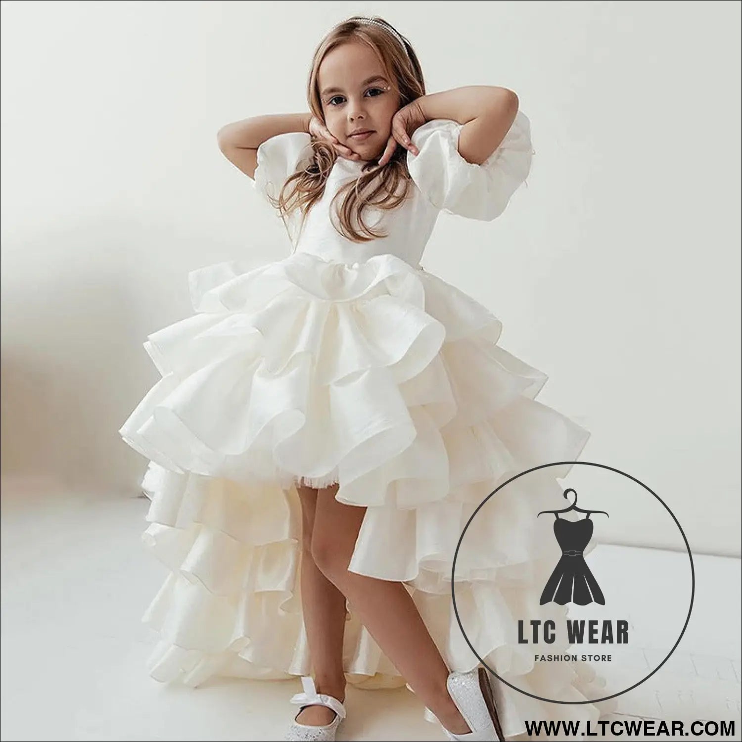 Children’s fluffy skirt sweet camisole princess skirt