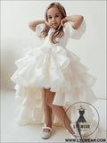 Children’s fluffy skirt sweet camisole princess skirt - white bubble sleeve / 110cm