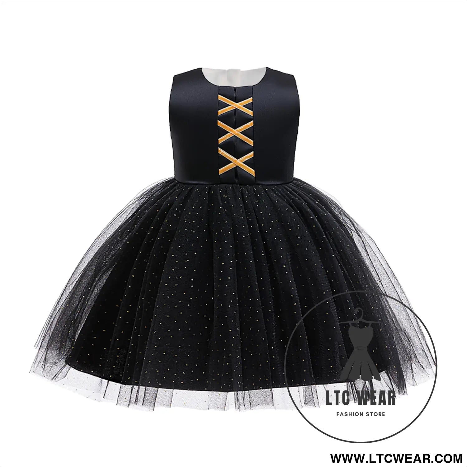 Children’s formal dress halloween girls festival costume cosplay party performance tulle dress