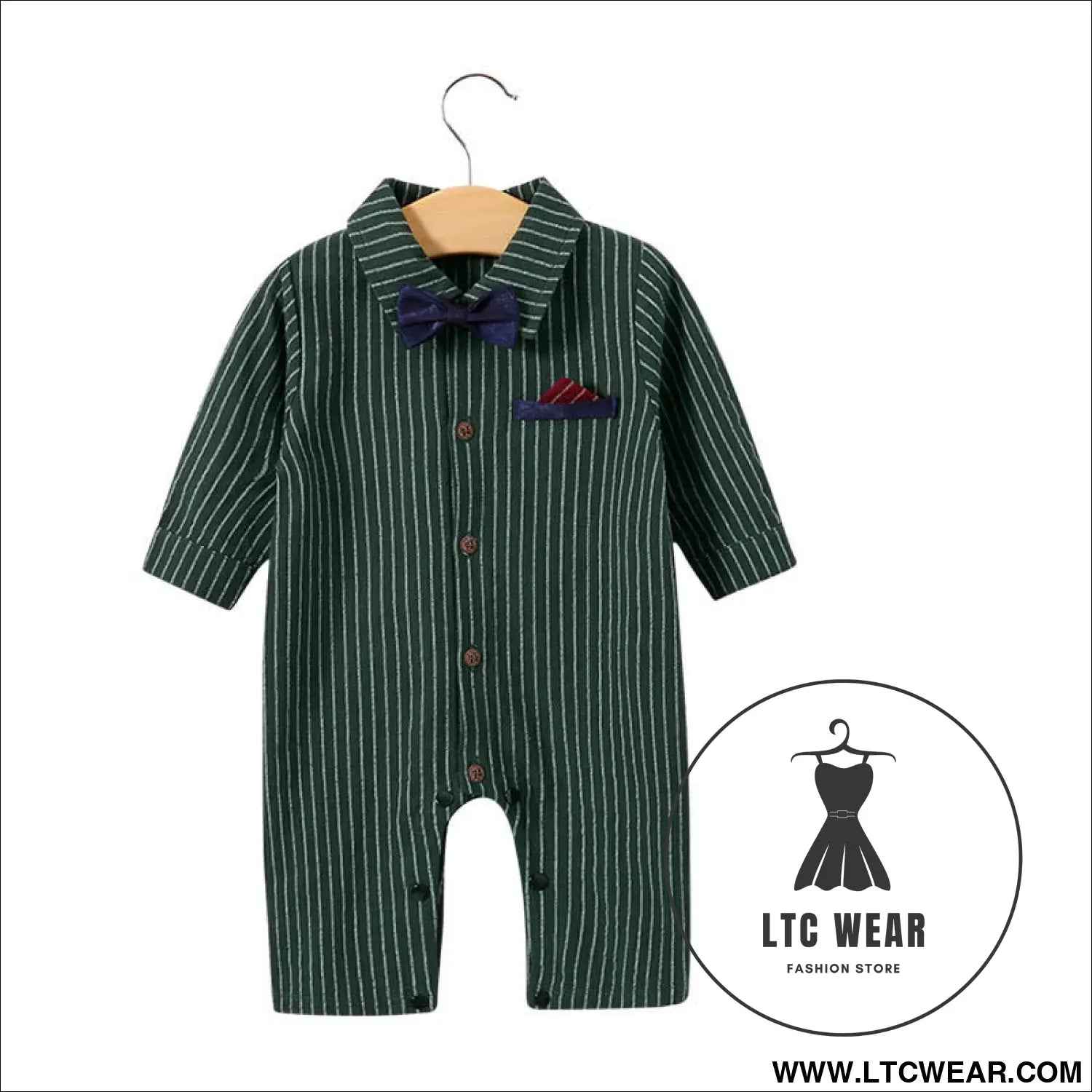 Childrens jumpsuit babys one year old romper long sleeved newborn hundred day gentlemanly suit childrens clothin