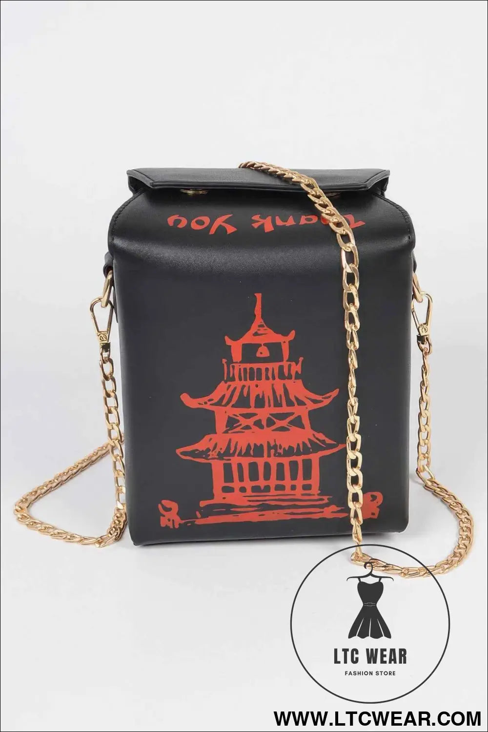 Chinese To Go Box Clutch.