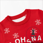 Christmas snowflake gift box baby cartoon base pullover sweater