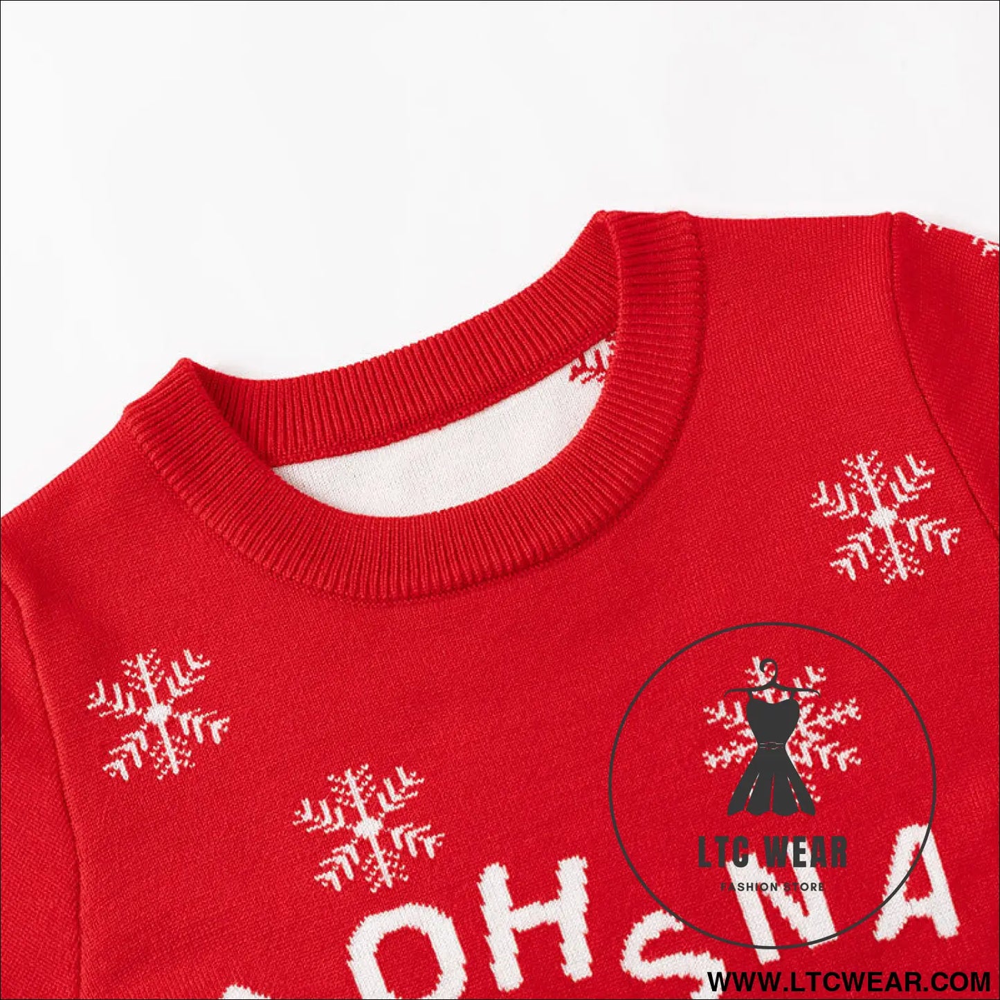 Christmas snowflake gift box baby cartoon base pullover sweater