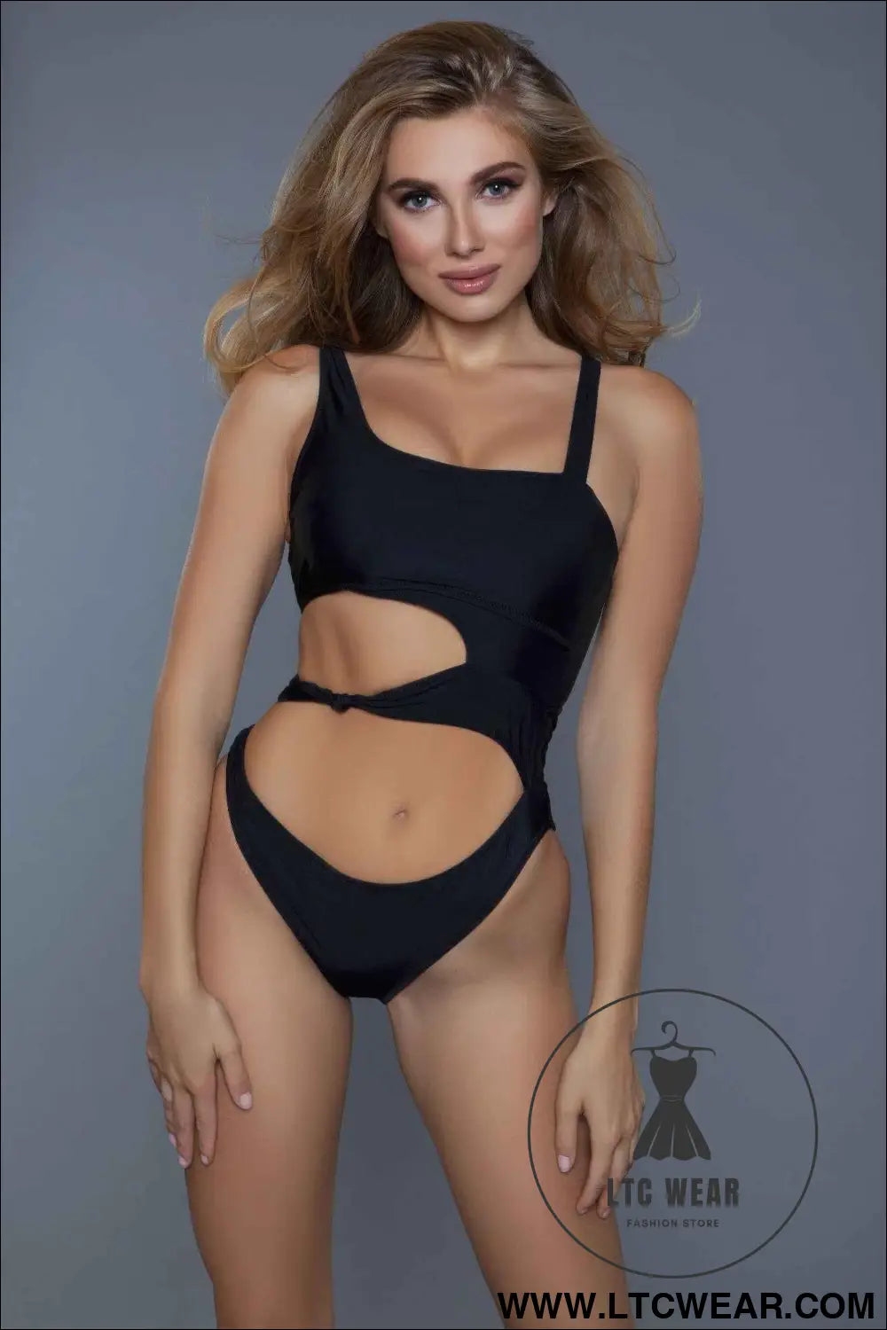 Clara Swimsuit Black/white