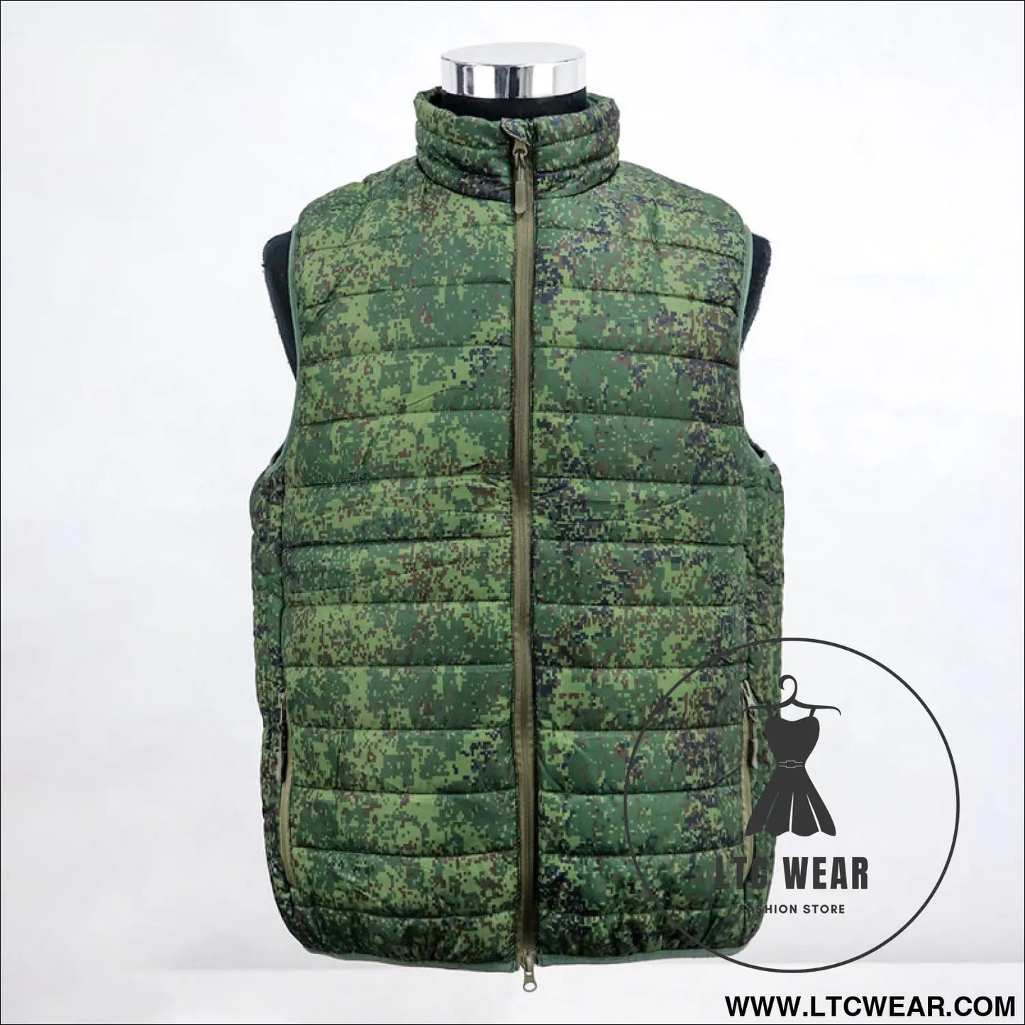 Cold war era gorka anorak camo vest - russian klmk pattern field jacket lightweight cotton sleeveless combat smock - 01