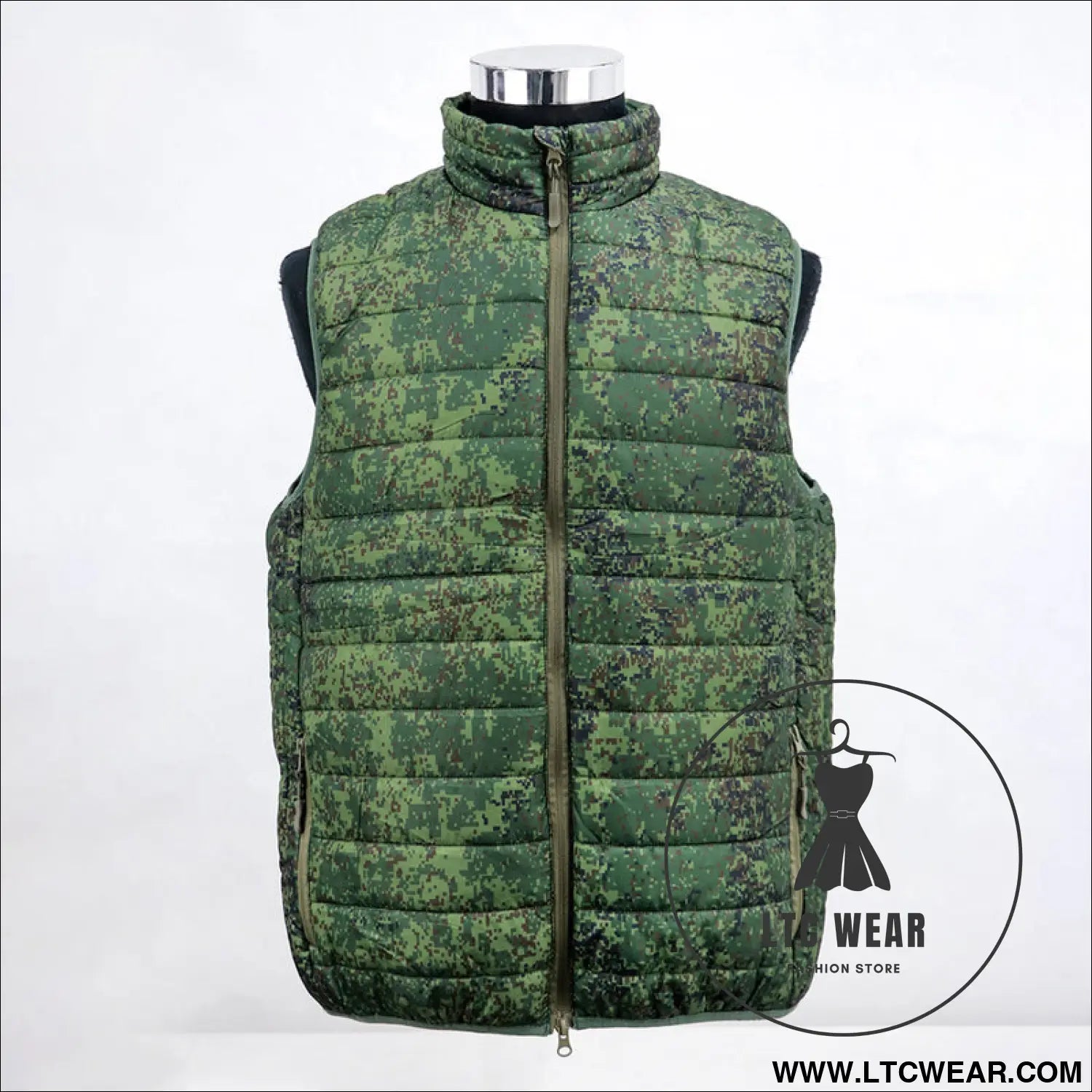Cold war era gorka anorak camo vest - russian klmk pattern field jacket lightweight cotton sleeveless combat smock - 01
