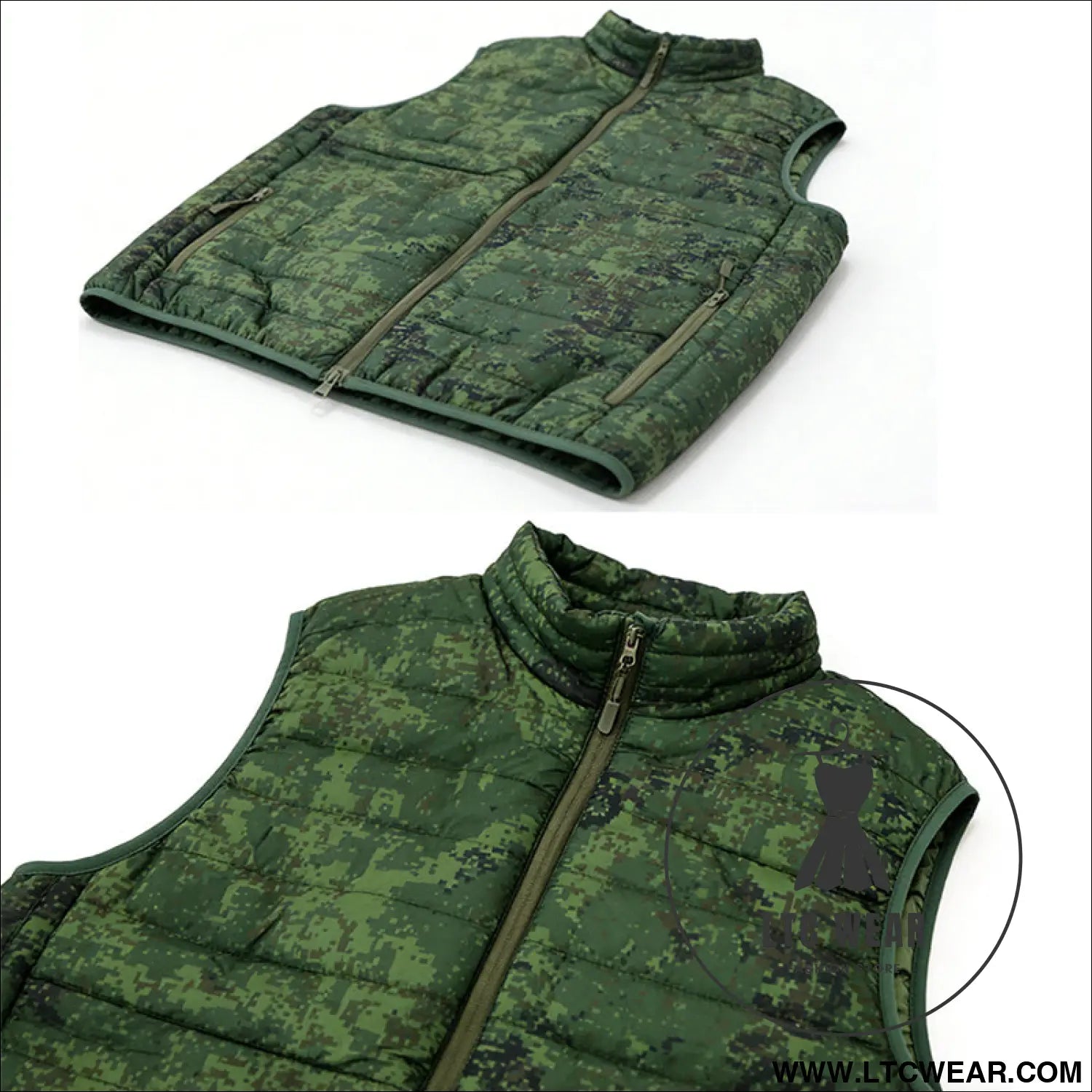 Cold war era gorka anorak camo vest - russian klmk pattern field jacket lightweight cotton sleeveless combat smock