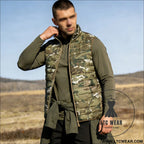 Cold war era gorka anorak camo vest - russian klmk pattern field jacket lightweight cotton sleeveless combat smock