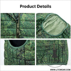 Cold war era gorka anorak camo vest - russian klmk pattern field jacket lightweight cotton sleeveless combat smock