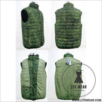 Cold war era gorka anorak camo vest - russian klmk pattern field jacket lightweight cotton sleeveless combat smock
