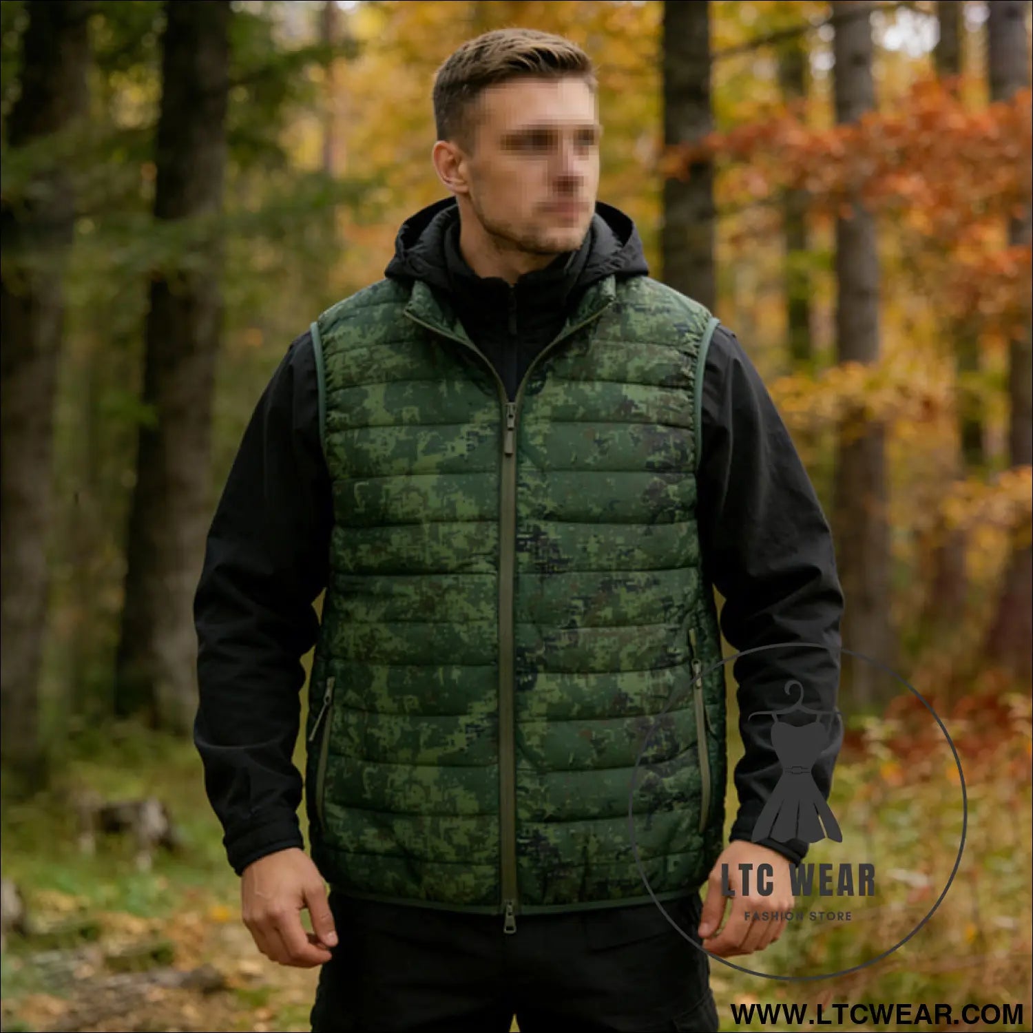 Cold war era gorka anorak camo vest - russian klmk pattern field jacket lightweight cotton sleeveless combat smock