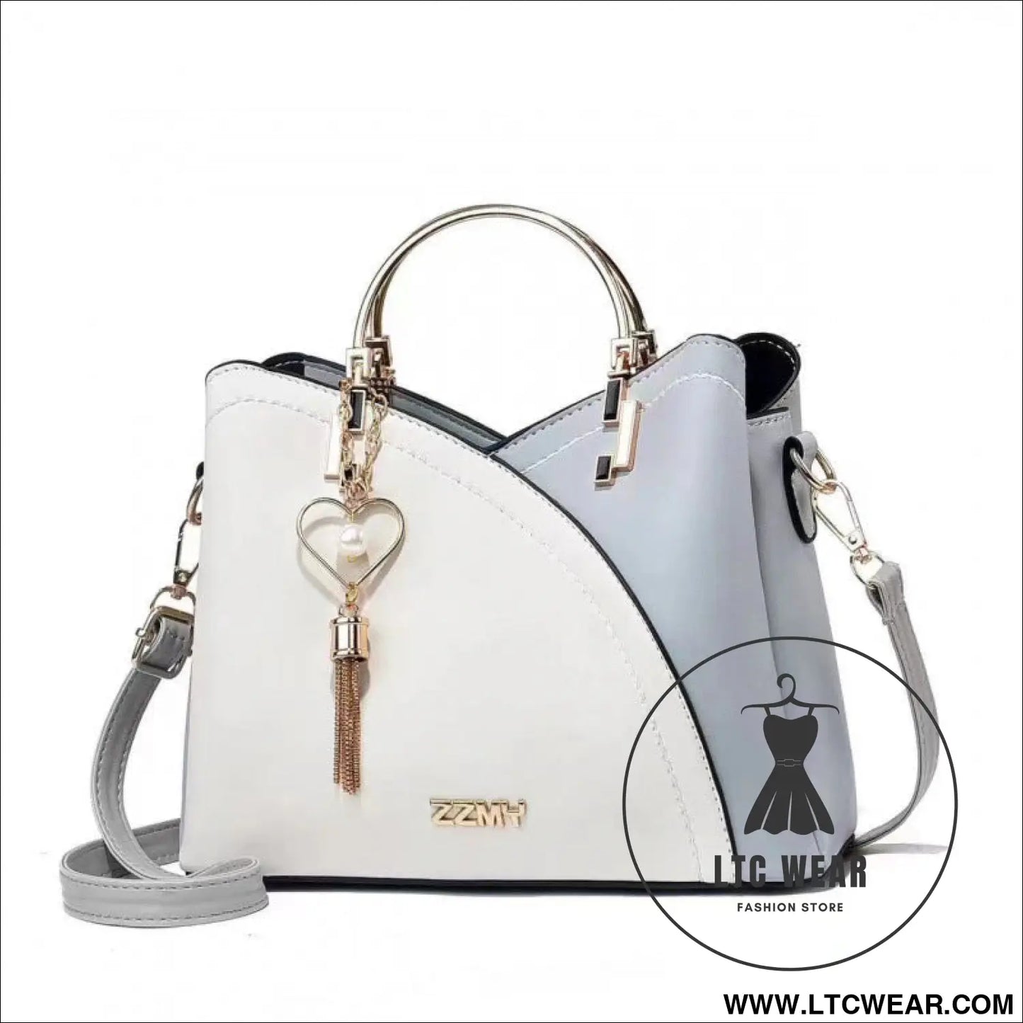 Color-blocked  large-capacity shoulder bag with high-quality crossbody design - L.T.C Wear Online Fashion Store
