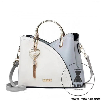 Color-blocked  large-capacity shoulder bag with high-quality crossbody design - L.T.C Wear Online Fashion Store