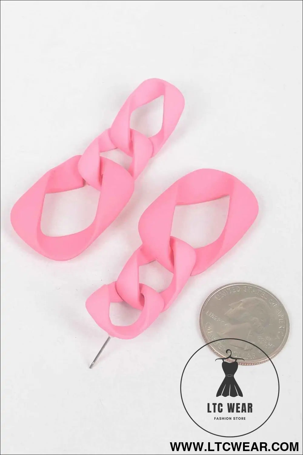 Color Chain Earring