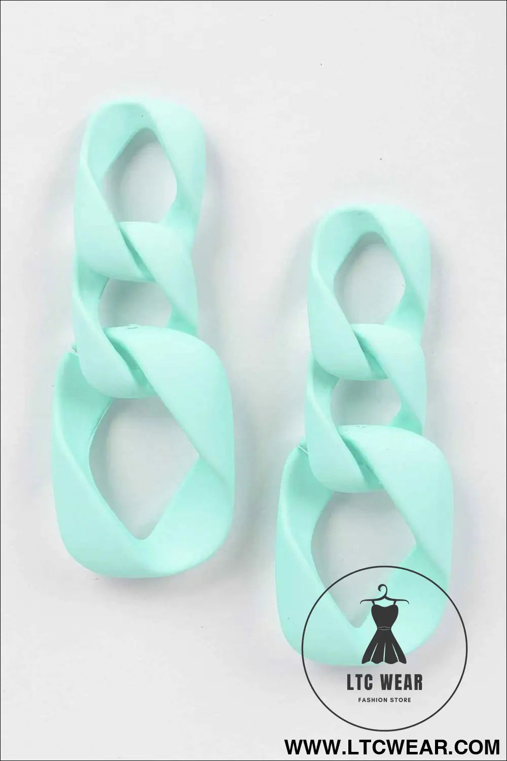 Color Chain Earring