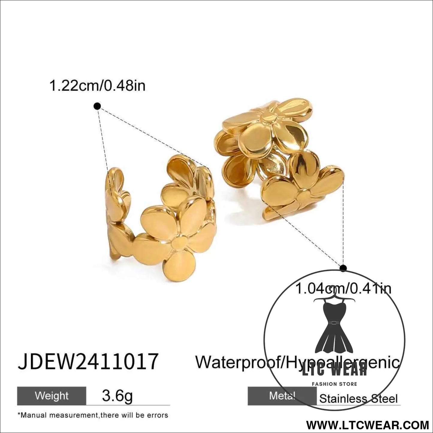 Colorful Insect Stud Earrings Collection