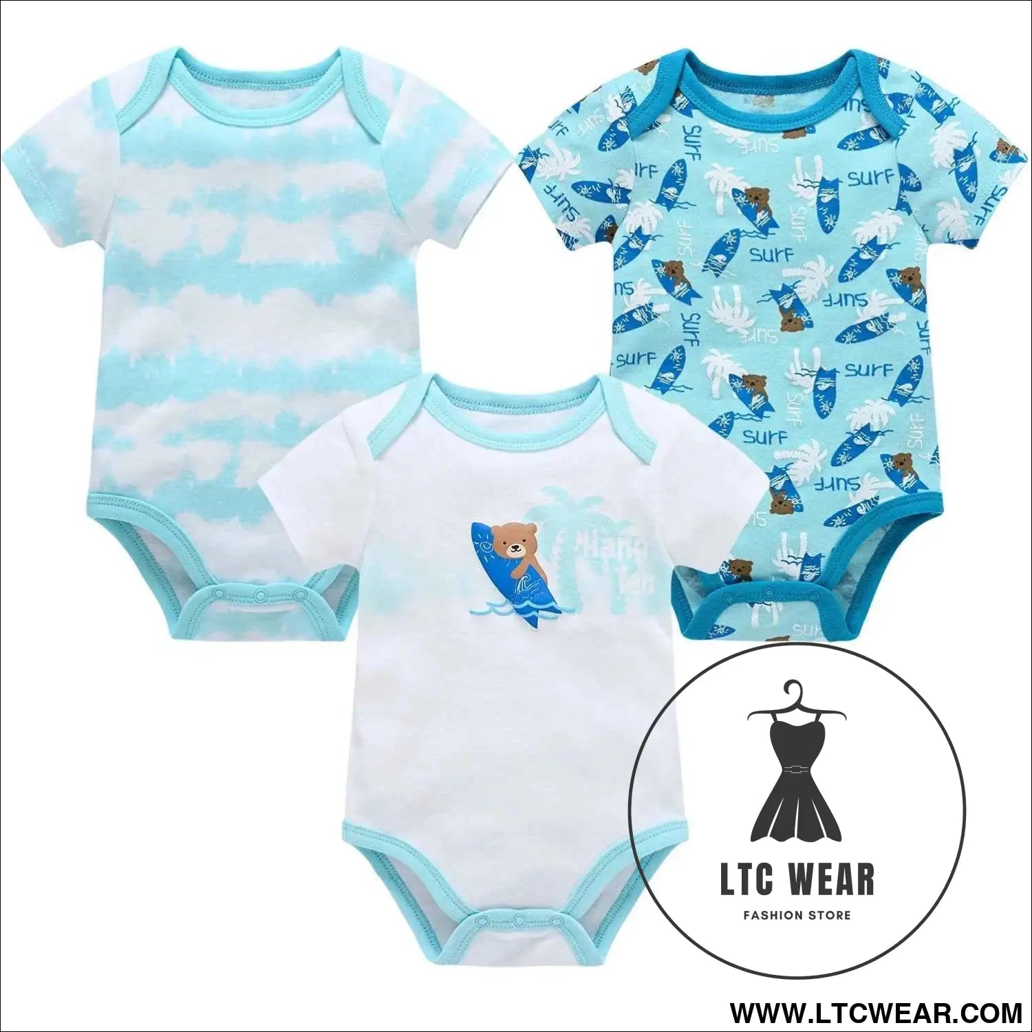 Comfy Cotton Baby Boy Outfit - Perfect for Summer Fun