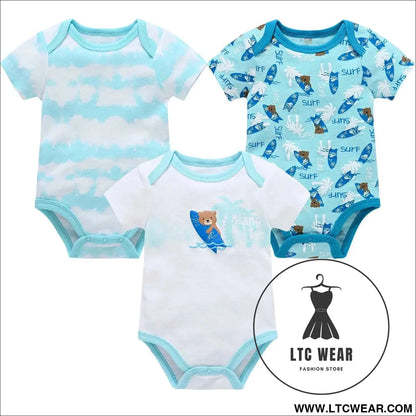 Comfy Cotton Baby Boy Outfit - Perfect for Summer Fun
